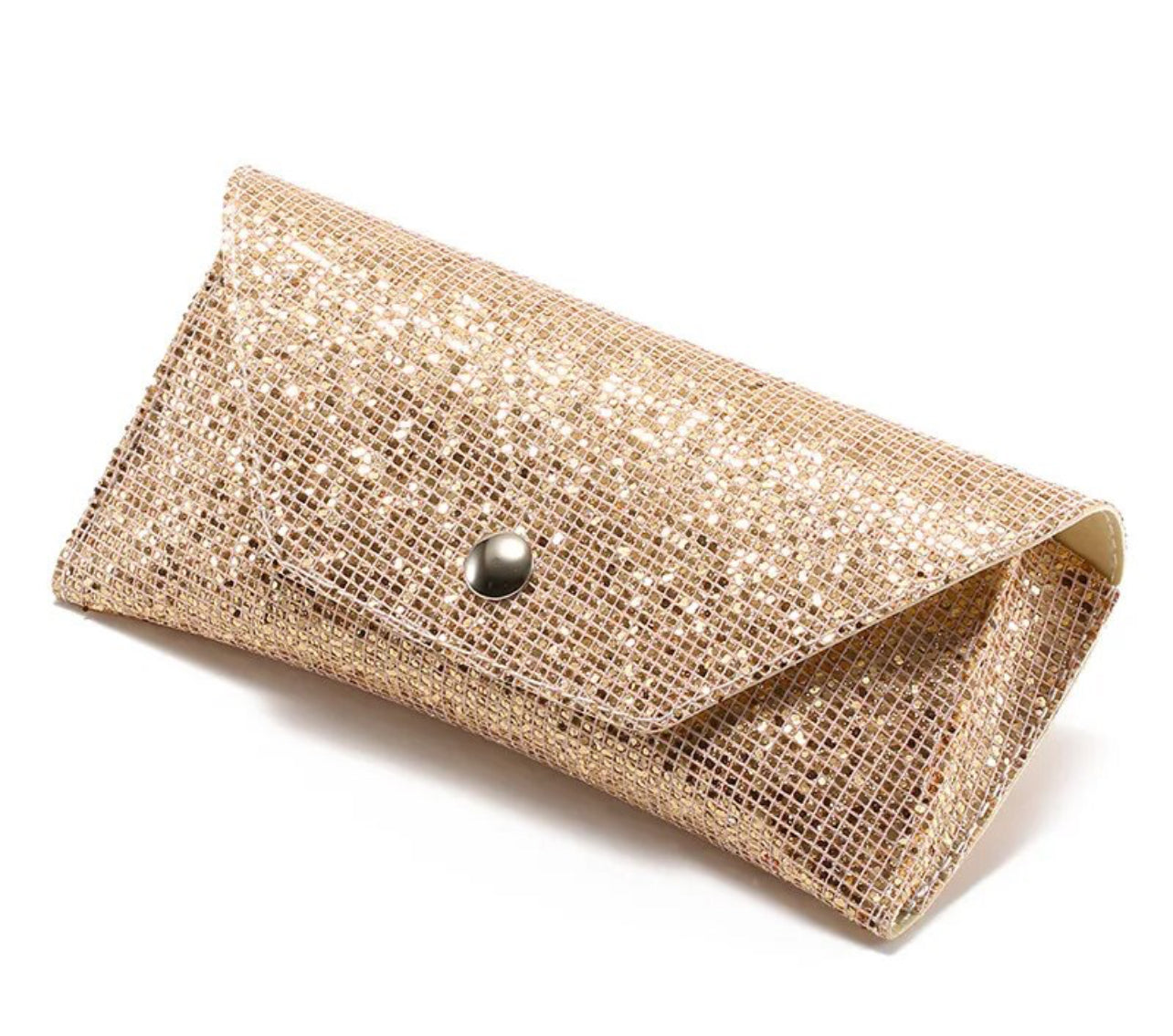 Sequins Fashion Travel Sunglass Case