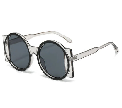 "City Life" Fashion Square Round Plastic Sunglasses