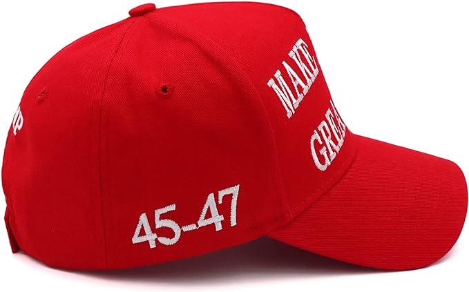 Trump 2024 45-47 MAGA Hat Make America Great Again Donald Trump Slogan