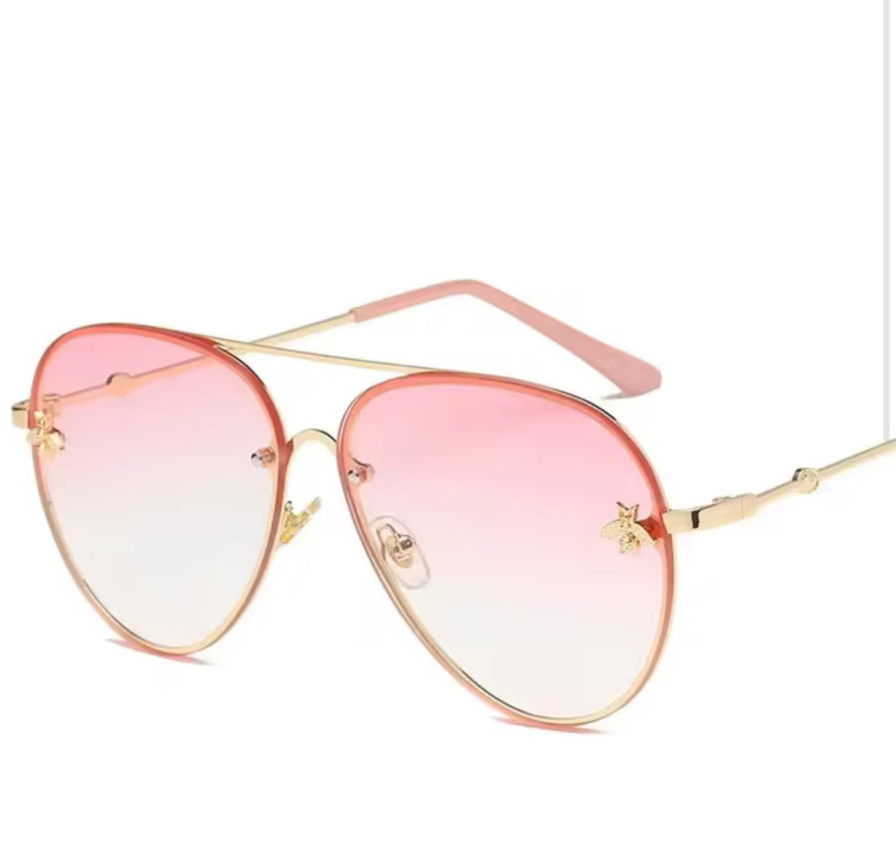 Luxury Brand Designer Rimless Sunglasses for women