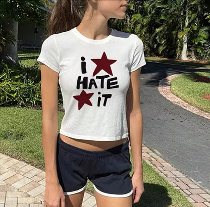 “I hate it” Women’s TShirt Top