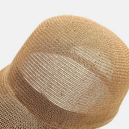 Women's Breathable Straw Baseball Cap