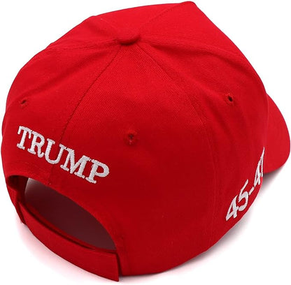 Trump 2024 45-47 MAGA Hat Make America Great Again Donald Trump Slogan