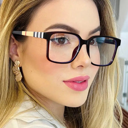 Retro Square Anti Blue Light Optical Glasses