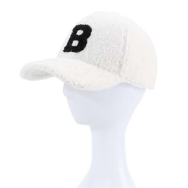 Teddy Bear Fuzzy Baseball Cap