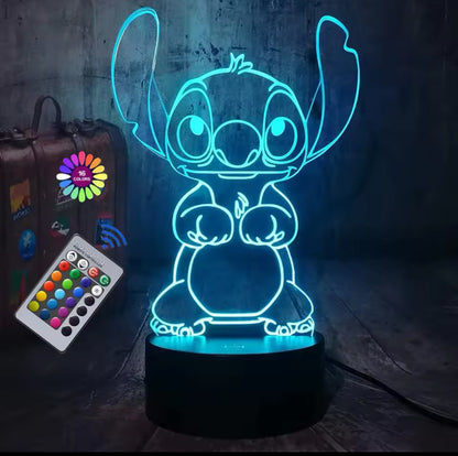 3D Illusion Stitch Night Light