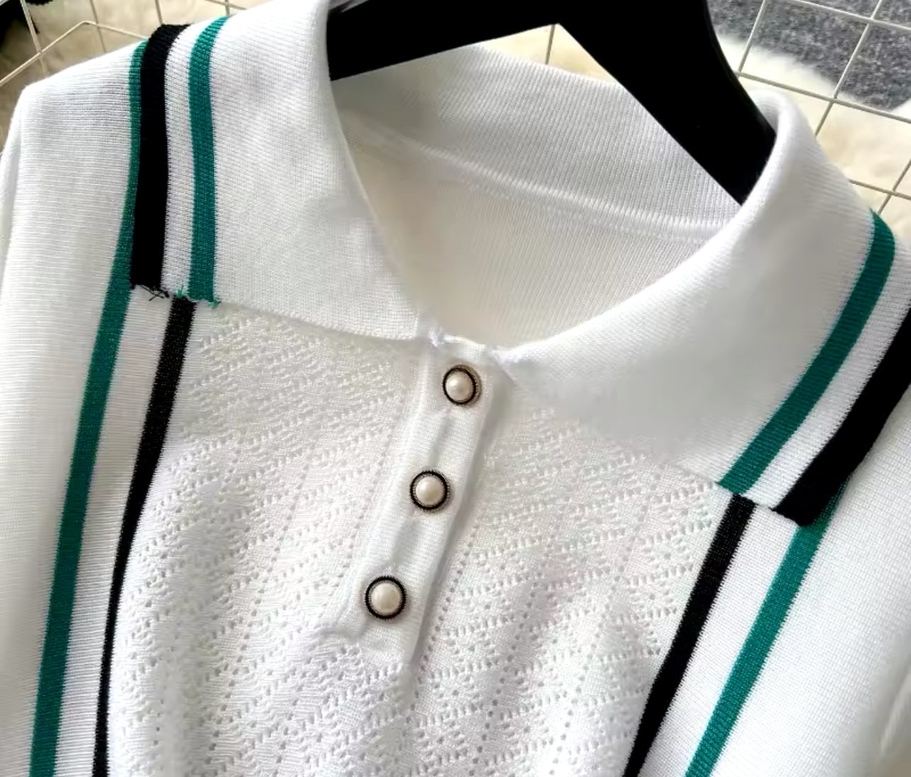 Preppy Girl Short Sleeve Collar Dress