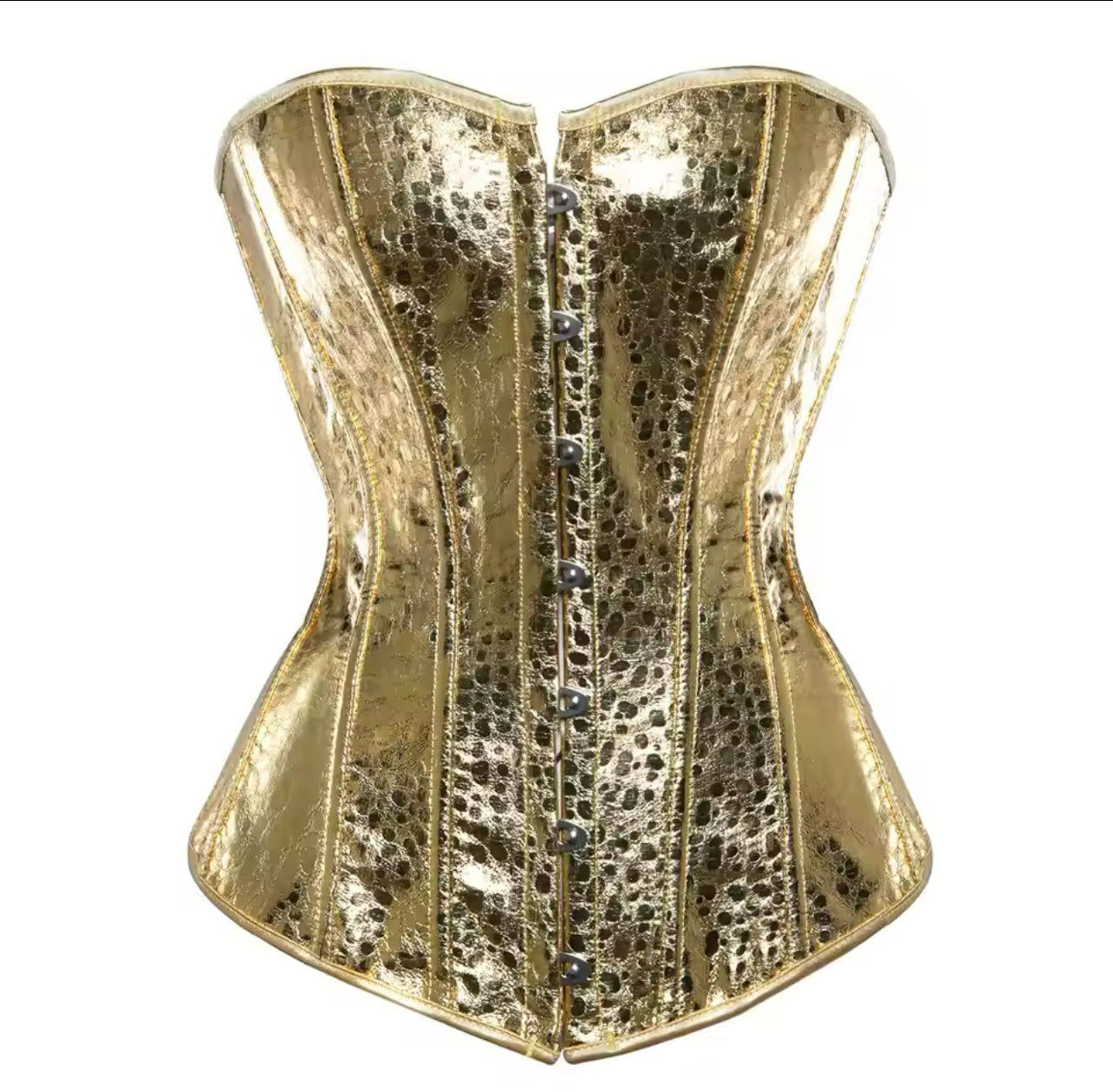 Renaissance Metallic Corset Top