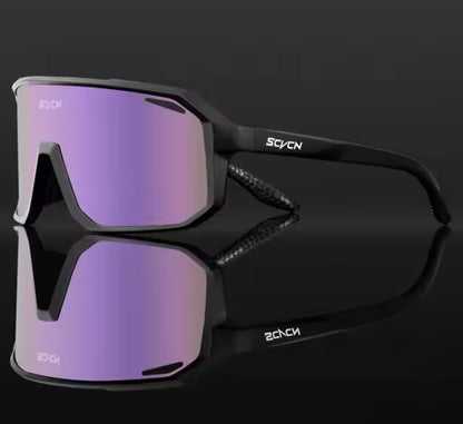 New Sports UV400 Photochromic Cycling Sunglasses