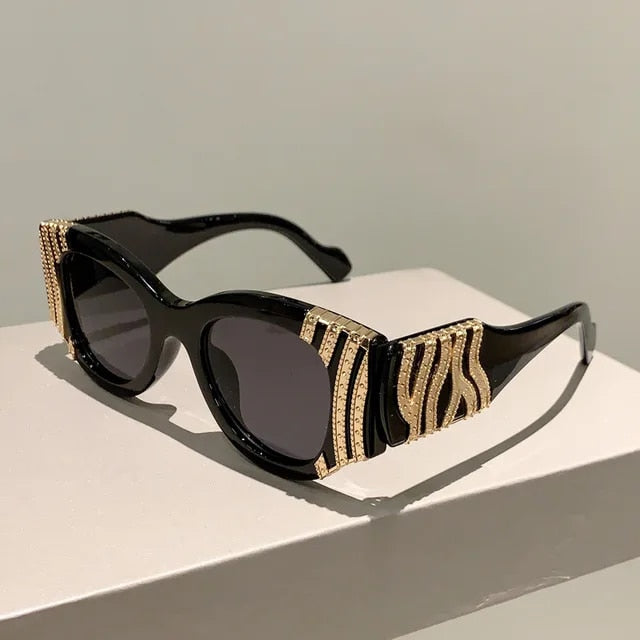 "Jasmine" Fashion Cat Eye Frame Sunglasses