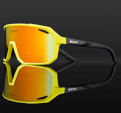 New Sports UV400 Photochromic Cycling Sunglasses