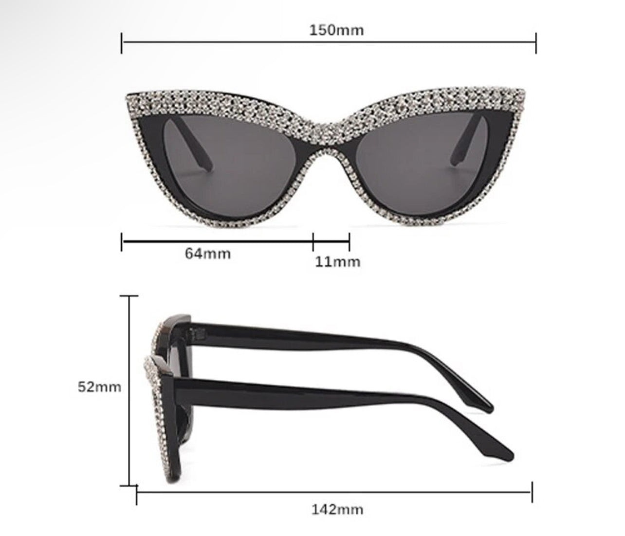 “Bossy WOMAN” Fashion Cat Eye Sunglasses