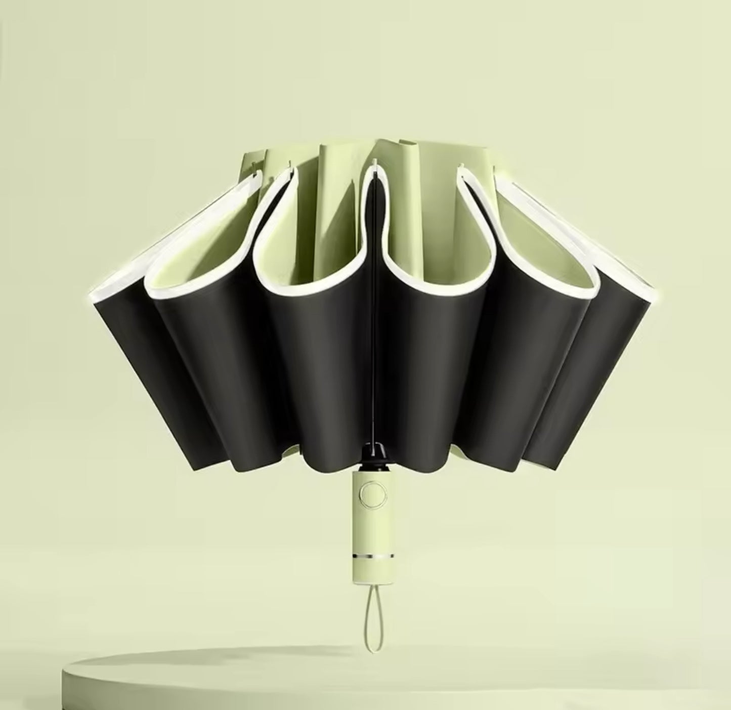 Automatic Open Large Compact Reverse Umbrella for Rain