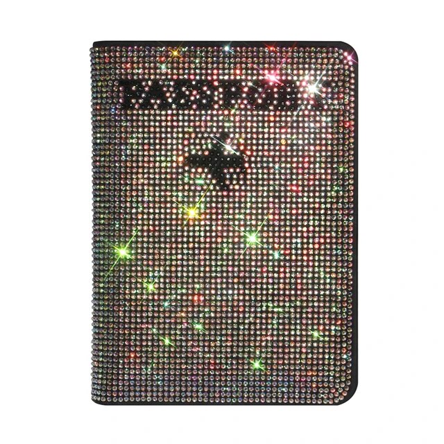 Rhinestone Passport Card Holder  - Travel Accessories - Weekend Shade