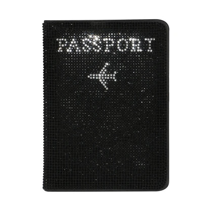 Rhinestone Passport Card Holder  - Travel Accessories - Weekend Shade