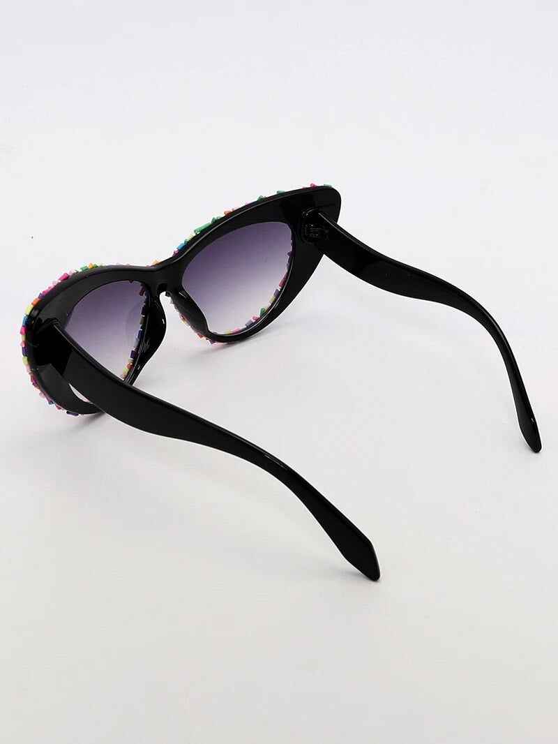 Sprinkle Me Down Cat Eye Sunglasses