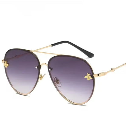 Luxury Brand Designer Rimless Sunglasses for women