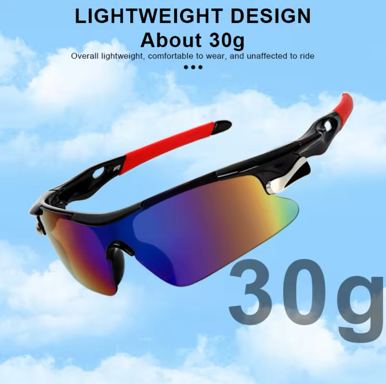 Cycling Glasses UV400 Multicolor Men's Women Outdoor Sport Riding Windproof Eyewear Goggles MTB Road Bicycle Sunglasses