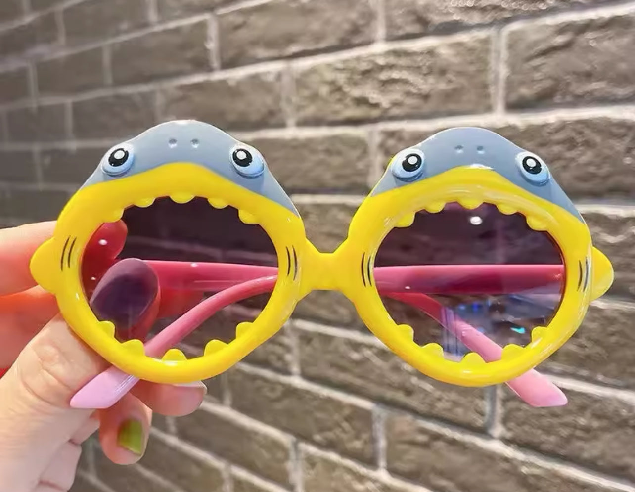 Shark Sunglasses Eyeglasses Novelty Funny Costume Sunglasses for Boys & Girls