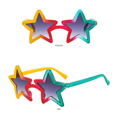 Retro Fashion Star Sunglasses