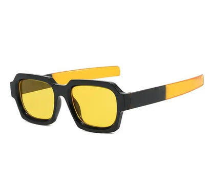 "Dont wait up" Fashion Plastic Frame Sunglasses