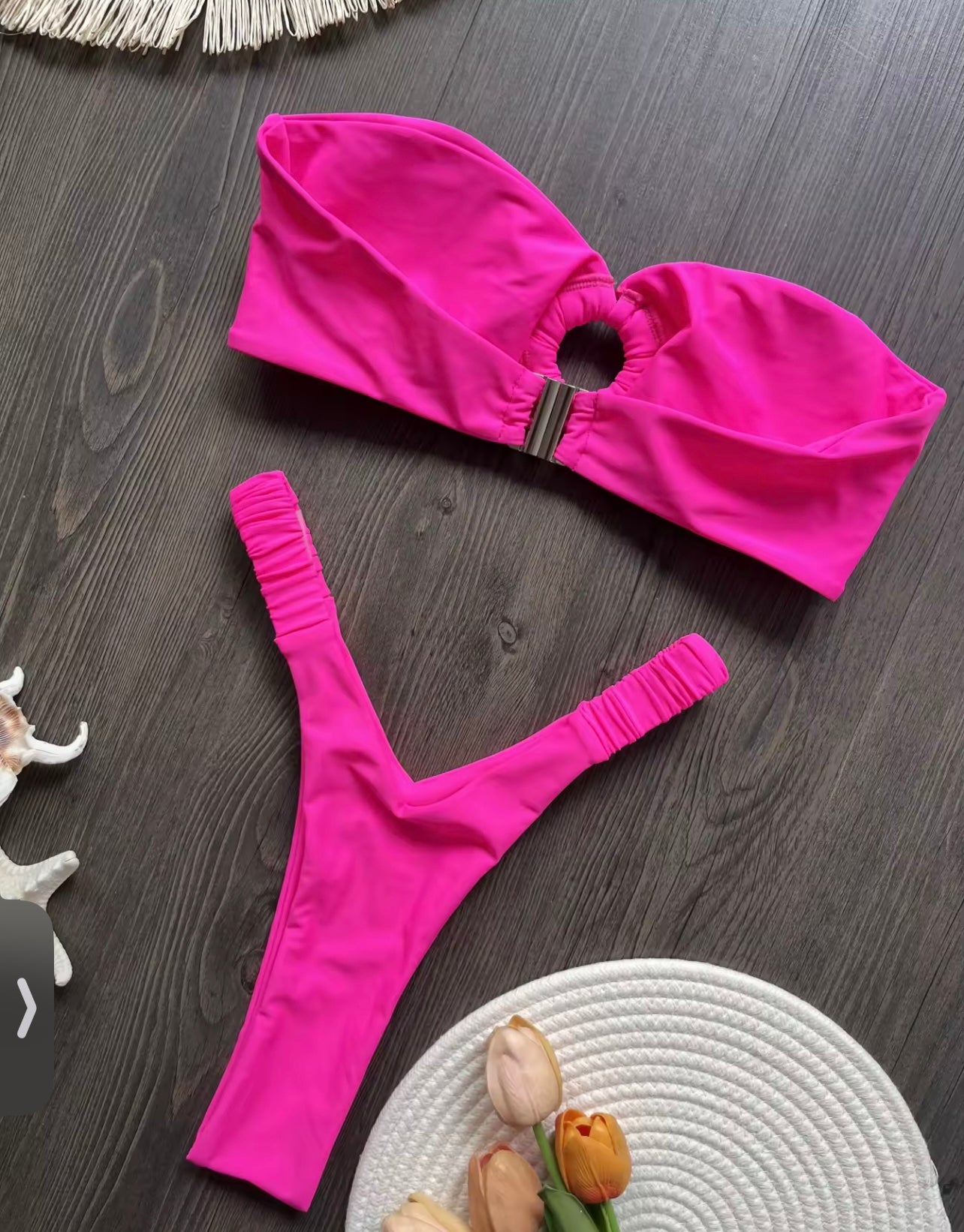 Brenda’s Micro Thong Bikini Set
