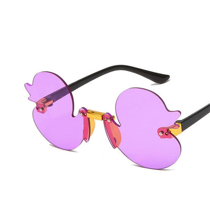 Trendy Kids Rimless Duck Sunglasses