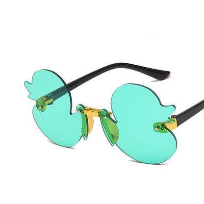 Trendy Kids Rimless Duck Sunglasses