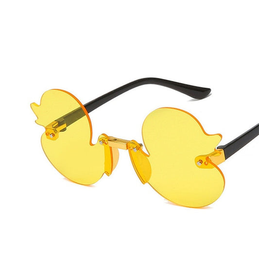 Trendy Kids Rimless Duck Sunglasses