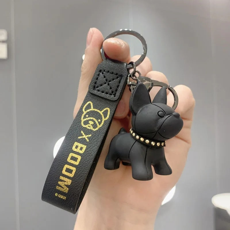 French Bulldog Keychain