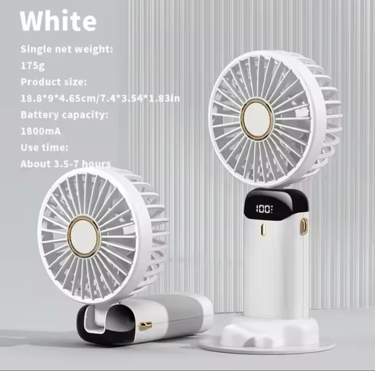 Hands Free Folding USB Mini Fan