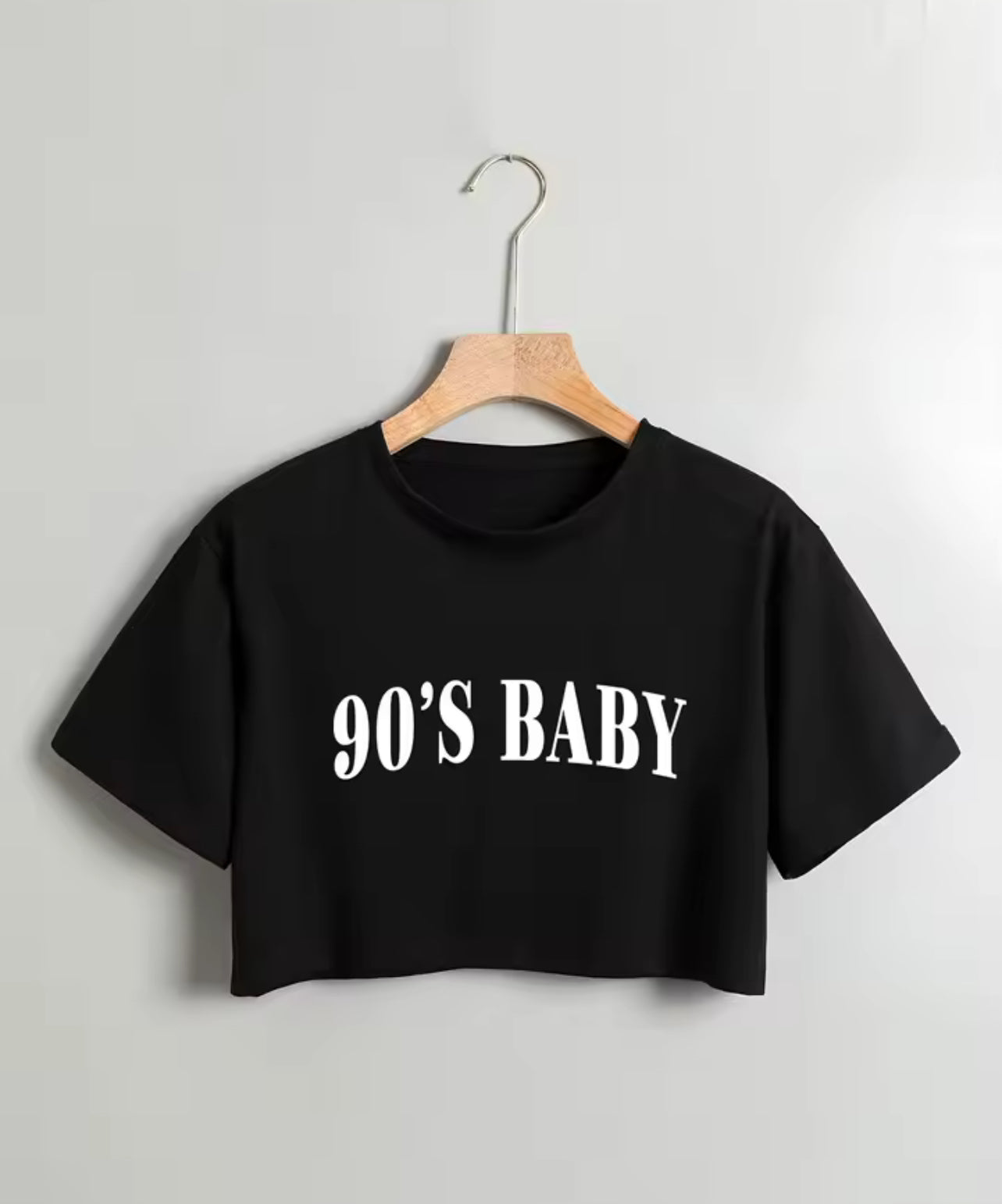 90’s Baby T-Shirt Crop Top