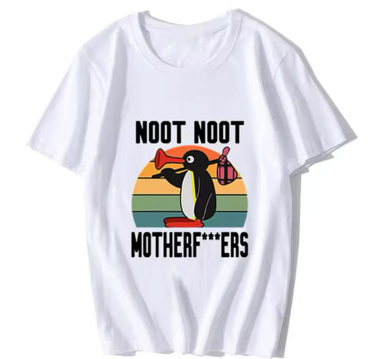 White Noot Noot MF T-Shirt