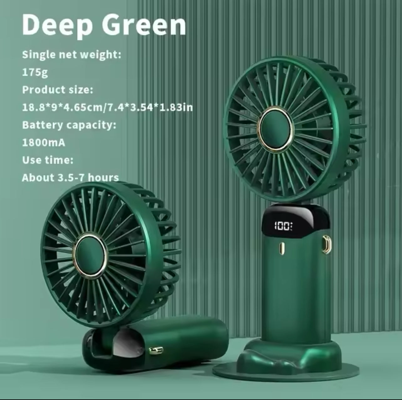 Hands Free Folding USB Mini Fan