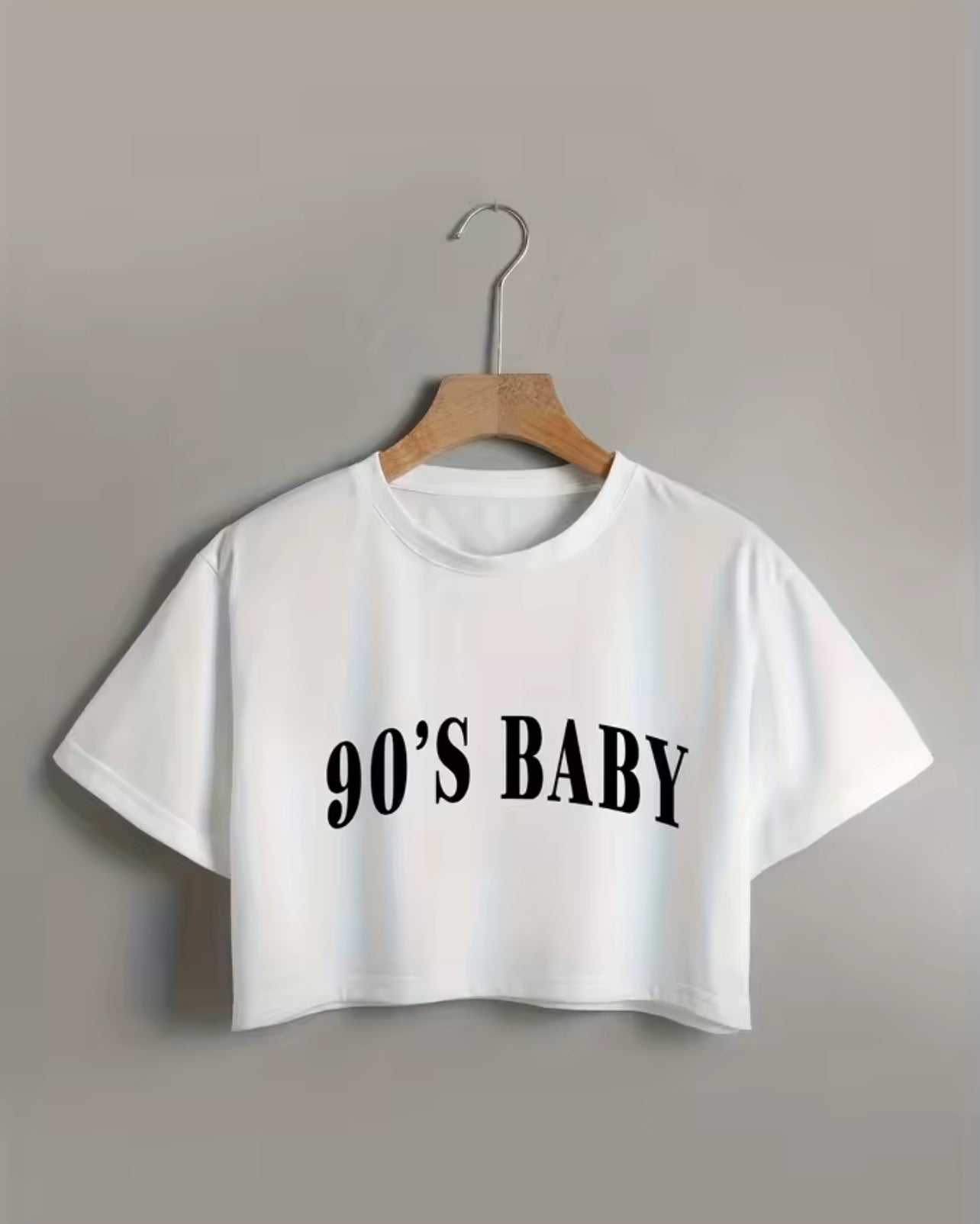 90’s Baby T-Shirt Crop Top