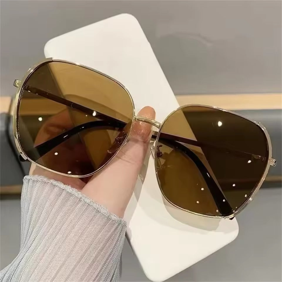 Women Polarize Oversize Frame Gradient Lens