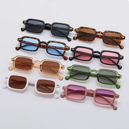 Women’s Rectangle Plastic Fashion Sunglasses