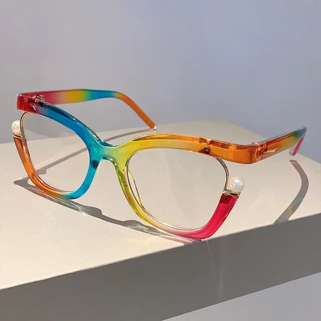 Cat Eye Anti Blue Light Optical Glasses