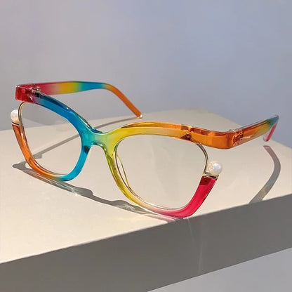 Cat Eye Anti Blue Light Optical Glasses