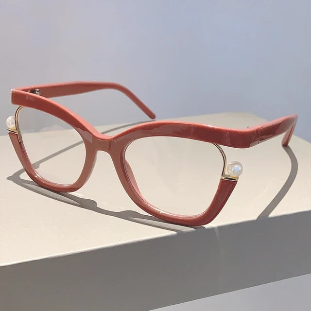 Cat Eye Anti Blue Light Optical Glasses