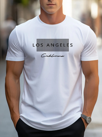 Men's  Cotton Los Angeles Graphic T-Shirt