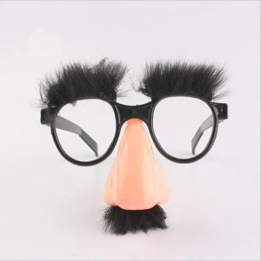 Mustache Funny Cosplay Glasses