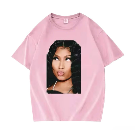 Fan Nicki Minaj Hip Hop Graphic T-Shirt - Weeknd Shop Online 