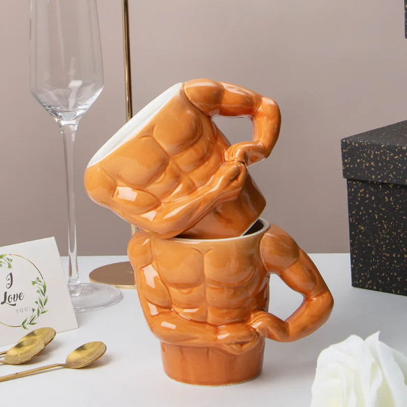 Creative Ceramic Pectorales Mugs