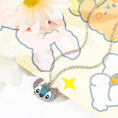 Disney Stitch Cartoon Pendant Necklace