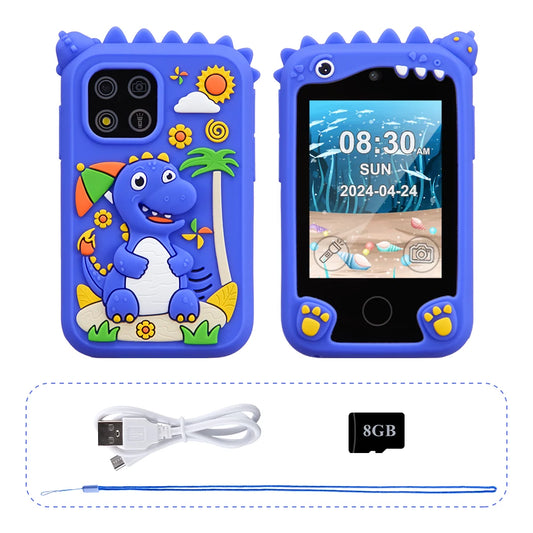 Multi-function Touchscreen Kids Smart Phone for 3-12 Year Old Boys and Girls