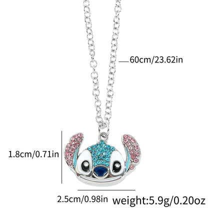 Disney Stitch Cartoon Pendant Necklace