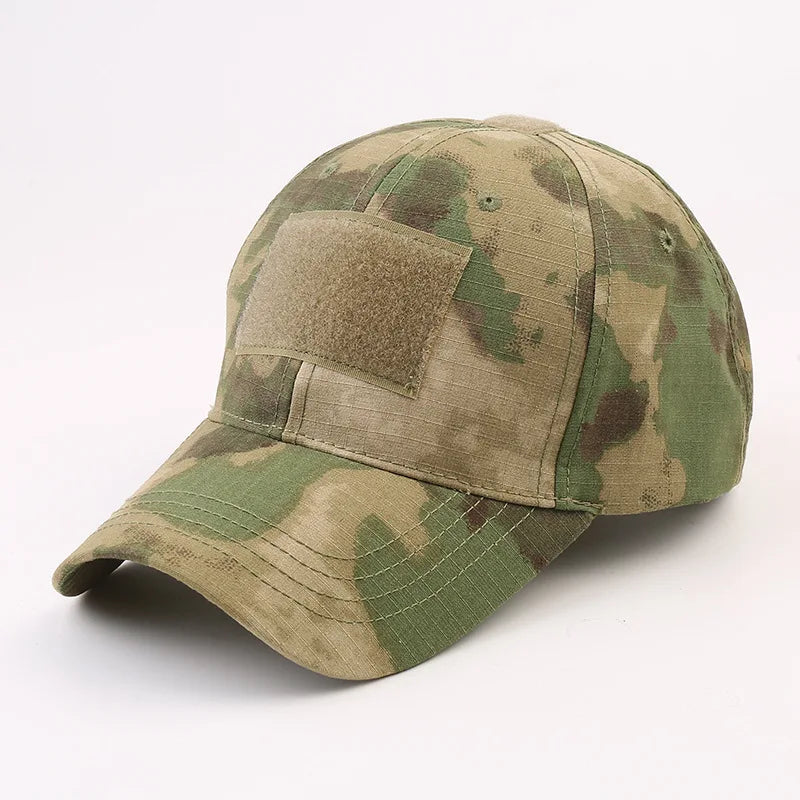  Military Tactical Operator Cap, Outdoor Army Hat Hunting Camouflage Baseball Cap