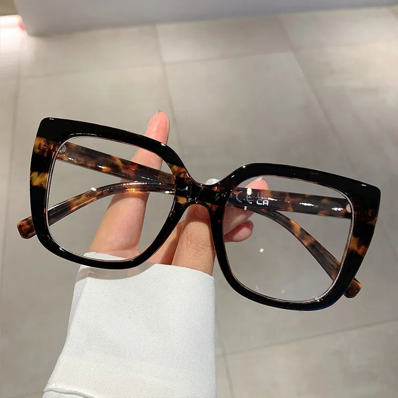 Women's Vintage Cat Eye Plastic Optical Frame Glasses