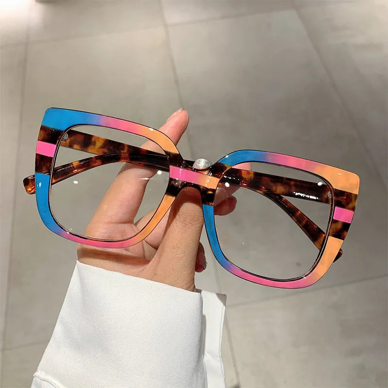 Women's Vintage Cat Eye Plastic Optical Frame Glasses